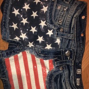 Miss Me shorts kids size 12